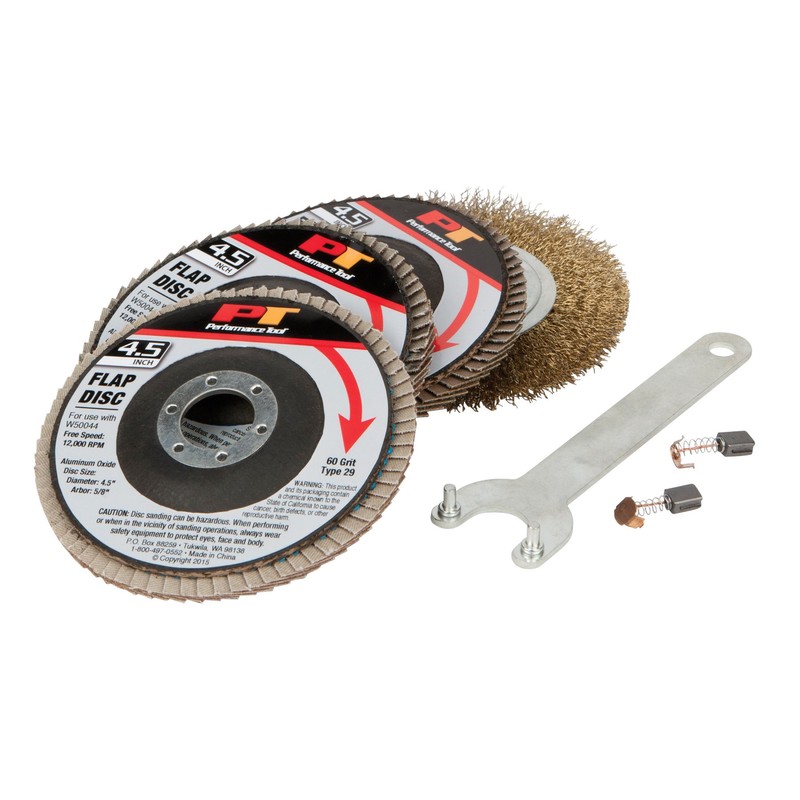 Performance Tool W50044 4-1/2" Angle Grinder