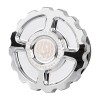 Unbranded Chrome RSD Vented Fuel Gas Tank Cap Oil Cover