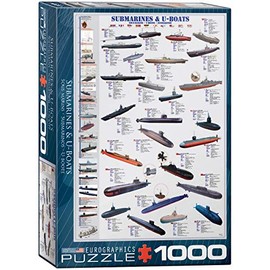 EuroGraphics Submarines and U Boats 1000 Piece Puzzle (6000-0132)