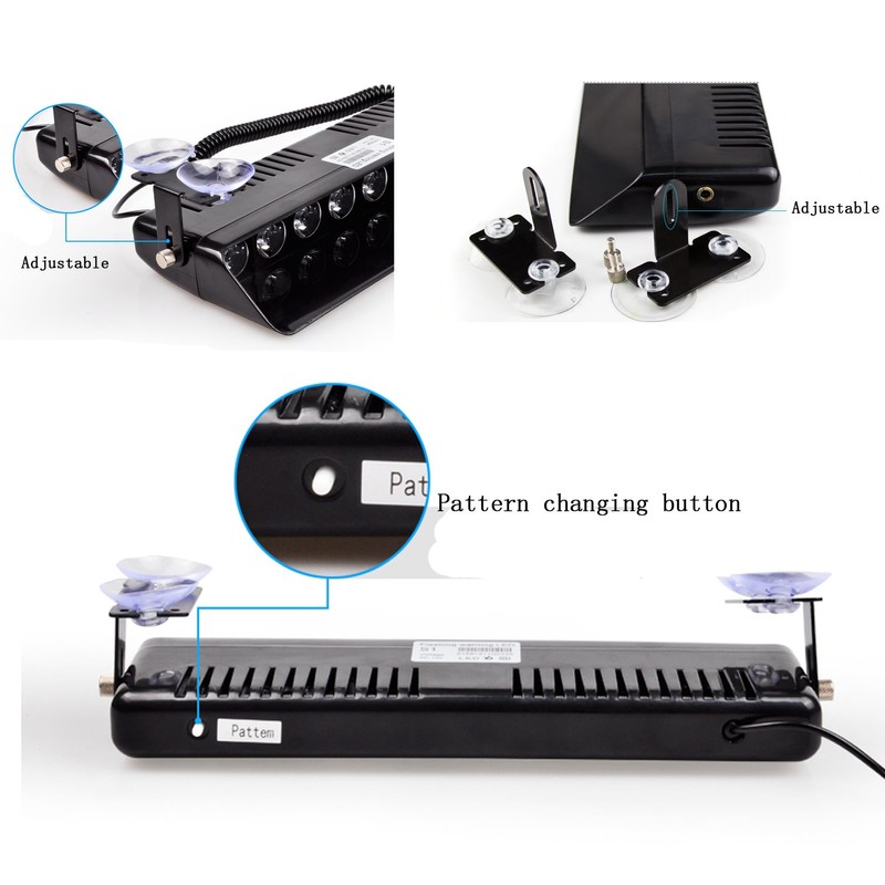 Ranzek 9 LED Front Light Warning Light 9W 12V Dashboard