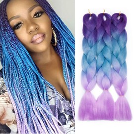 Silk-co. braid extensions, 61 cm