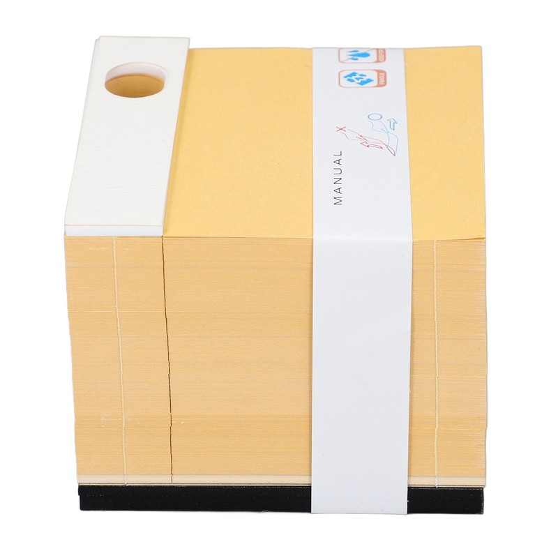 3D Paper Art Notepad Church Sculpture Themed Paper Carving Art