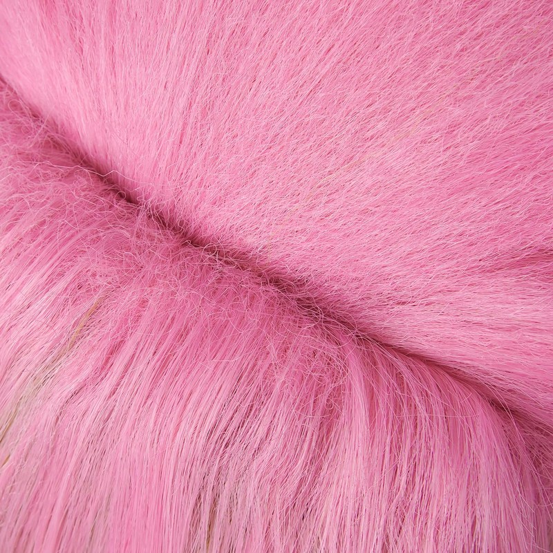 LABEAUTÉ Anime Mitsuri Cosplay Wig – Pink & Green Braided
