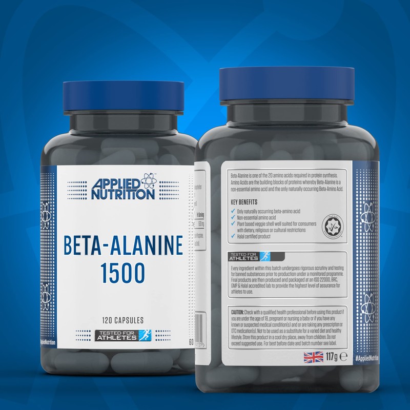 Applied Nutrition Beta Alanine 1500, Amino Acid Supplement, Strength &