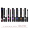 Color Mascara: 24-hour waterproof, rolled, dense, long time keeping, metallic
