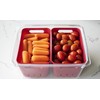 Kitchen Spaces KSDCB12-AMZ Twin Colander Stackable Food Storage Organizer for