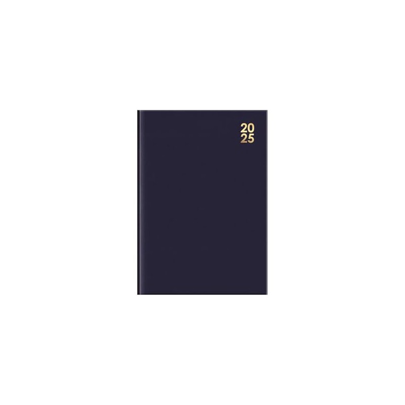 2025 Navy Hardcover Diary A5 Week to View Desk Office