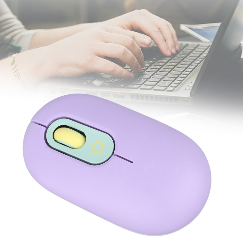 Bluetooth Wireless Mouse 2.4GHz Dual Mode Mouse Portable Silent Cordless