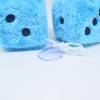Fuzzy Plush Dice for Car Mirror, Pair of Retro 3”