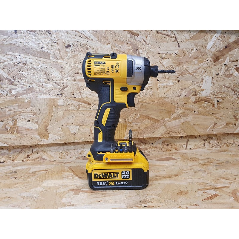 StealthMounts Yellow Dewalt XR & Flexvolt Magnetic Bit Holder |