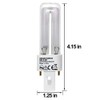 Osram HNS S 5 Watt G23 Puritec Germicidal Ultraviolet Lamps