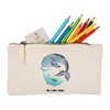 Mr. & Mrs. Panda Whale & Tuna Make-Up Bag, White,