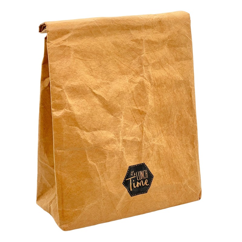 MIK funshopping Lunch Bag Brown Lunch Bag Insulated Cold or