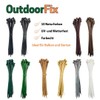 OutdoorFix Cable Ties 200 x 4.6 mm, Pack of 50