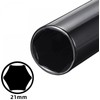 1/2" Drive by Deep Impact Socket, Heat-Treated CR-V Steel 6"