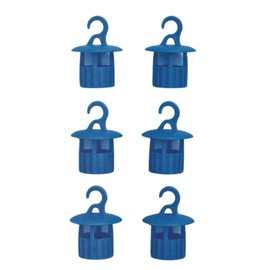 2.5" H Bottle Insect Fly Traps - Set of 6 Blue (Fits Standard 2 Liter Bottles)