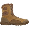 ROCKY Mountain Combat 8” Military Boot, Coyote Brown, Size 10(M)