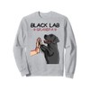 Black Lab Grandpa Labrador Retriever Sweatshirt