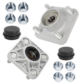 2 Pack Aluminum Golf Cart Front Wheel Hub Assembly, Fit for Yamaha G2/ G8/ G9/ G14/ G16/ G19/ G22/ G29/ Drive Gas Electric Golf carts, Replace OEM# JG5-WF511-10-00