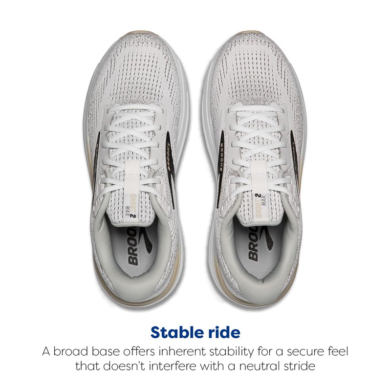 Brooks Men’s Ghost Max 2 Neutral Running & Walking Shoe