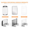 KORRTFID Cutting Board Storage Rack,Multifunctional Black Rustproof Iron Cutting Board