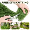 MAISONRINA 10.6OZ Fake Green Moss for Planters Outdoor Indoor Decorating