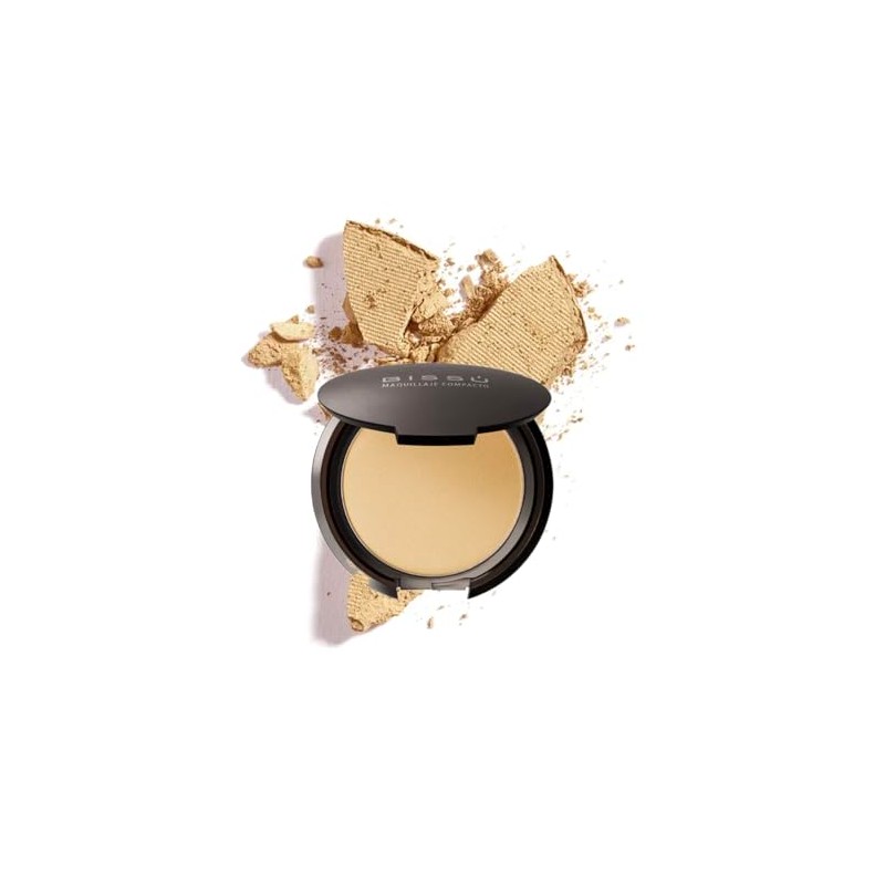 Maquillaje Compacto en Polvo Bissu | 15 Tonos disponibles Acabado
