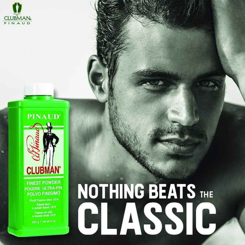 Polvo blanco Clubman Pinaud, 9 onzas