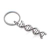 JewelryEveryday DNA Molecule Double Helix Keychain, Science Keychain