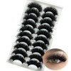loladook Mink Lashes 20mm Big Long Full Strip Lashes Soft