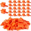 Juexica 50 Pcs Safe T Post Cap T Post Vinyl