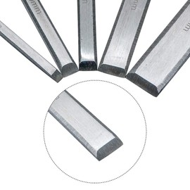 Hand Carving Chisels 5 PCS Wood Carving Hand Chisel Tool Set Wood Working Tools Chisel Kit, Made of High Speed Steel and Brass Ferrules (Wood)