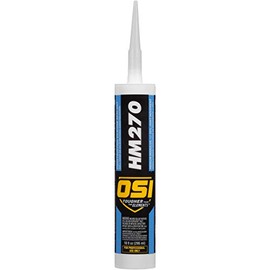 OSI HM270 Construction Silicone Sealant White, 10 fl oz, Cartridge
