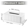 GORESE Tissue Box Leather Tissue Dispenser