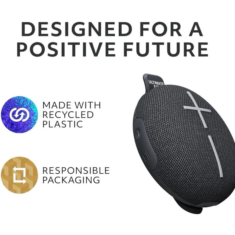 Ultimate Ears MINIROLL Wireless Portable Bluetooth Speaker | Water &