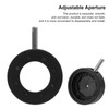 1‑8mm Adjustable Aperture Manual Aperture Optical Iris Diaphragm for Microscope