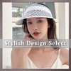 ONE LIMITATION CPA152 Women's Visor, Sun Visor, Hat, Checked, Logo,