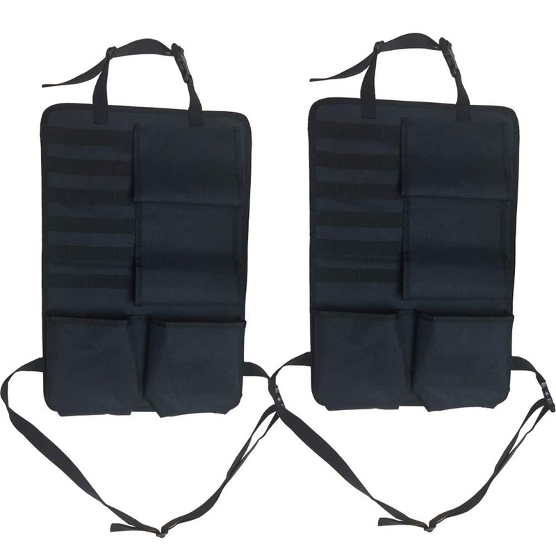 Dasiyoki Tactical Car Seat Back Organizer with Molle Panel Vehicle