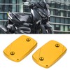 Front Brake Cylinder Fluid Reservoir Cover Cap Replacement for Yamaha