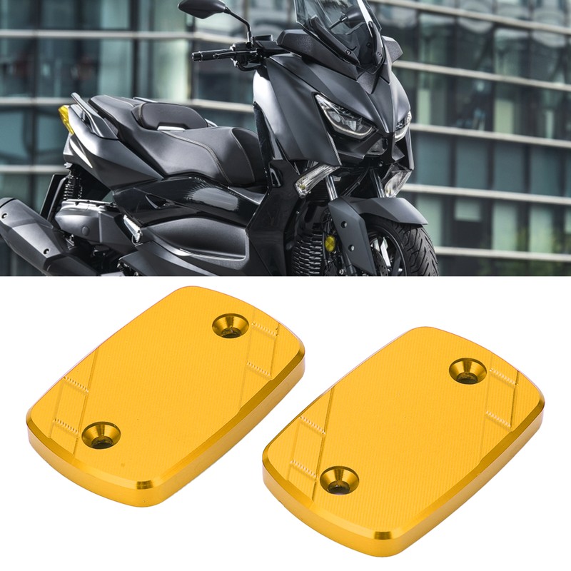 Front Brake Cylinder Fluid Reservoir Cover Cap Replacement for Yamaha