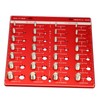 Nut and Bolt Thread Checker 28 Holes Wall Mount Inch