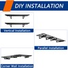 Soywey 2-Pack 1.5x3FT Garage Shelving 17.7-inch-by-35.8-inch Wall Shelf Garage Storage