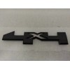 4X4 Door Emblem Badge 4x4 Nameplate 3D (Gloss Blk)