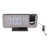 FM Radio LED Digital Smart Alarm Clock LED Digital Projection