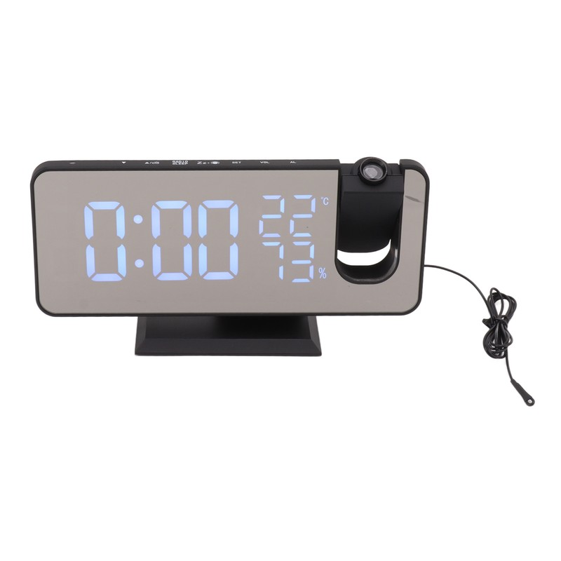 FM Radio LED Digital Smart Alarm Clock LED Digital Projection