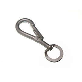 Snap Spring Clip Snap Hook Swivelling 5 mm 3/16 Inch BZP Steel Pack of 12