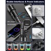 PHIXTON Rechargeable Flashlights High Lumens 10000 Super Bright Long Range