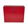 AdirOffice Multi Purpose Mail Box with Lock - Heavy Duty