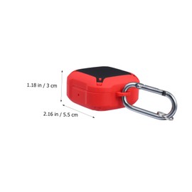 Gatuida 1pc Headphone Storage Box Sturdy Protective Case for Buds Live Portable Earphone Carrying Pouch Impact Resistant Design for Organizing Headphones