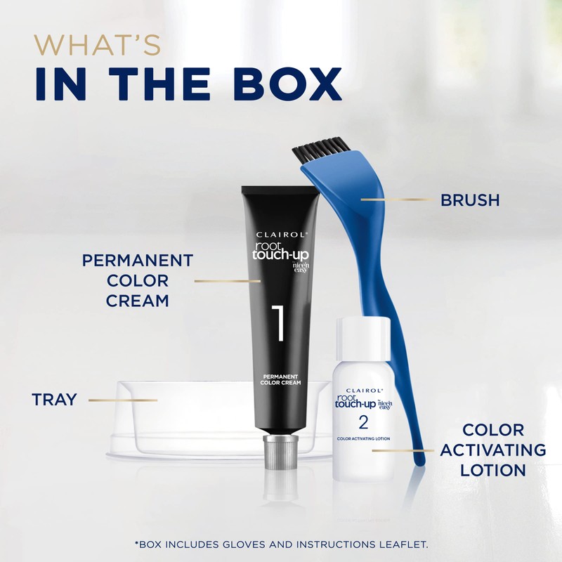 Clairol Root Touch Up, 5R Medium Auburn, Permanent Colour, 100%